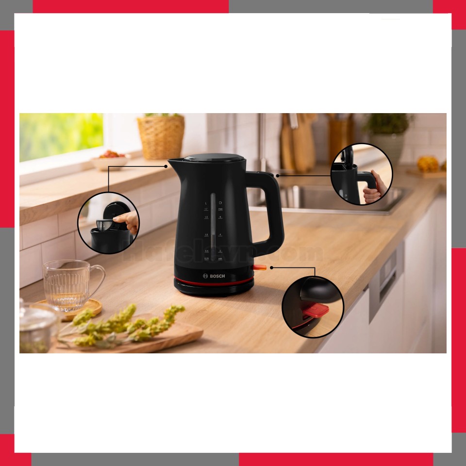 Ấm đun nước điện Bosch Bosch TWK3M123
