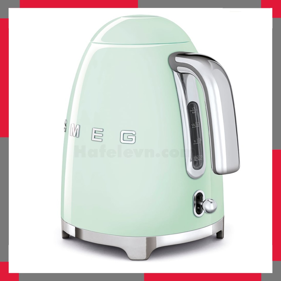 Ấm đun nước siêu tốc Smeg 50's Retro Style KLF03PG
