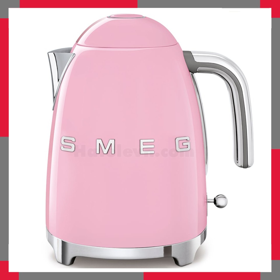 Ấm đun nước siêu tốc Smeg 50's Retro Style KLF03PKEU