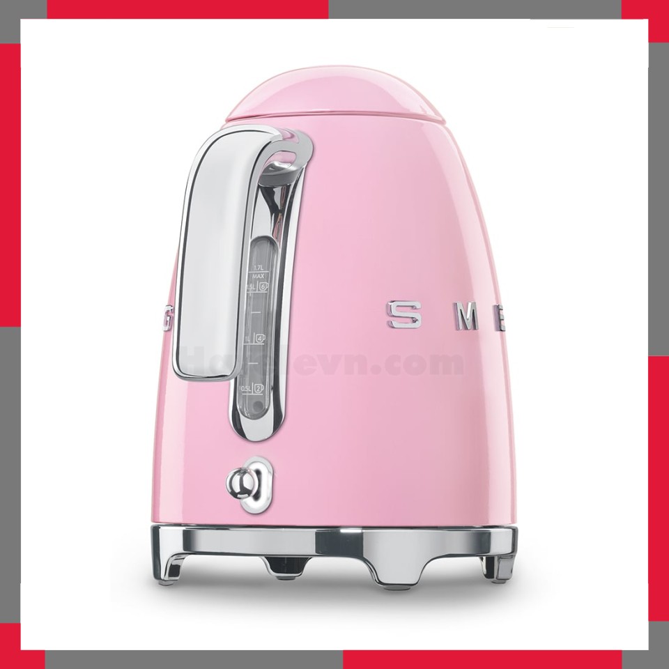 Ấm đun nước siêu tốc Smeg 50's Retro Style KLF03PKEU