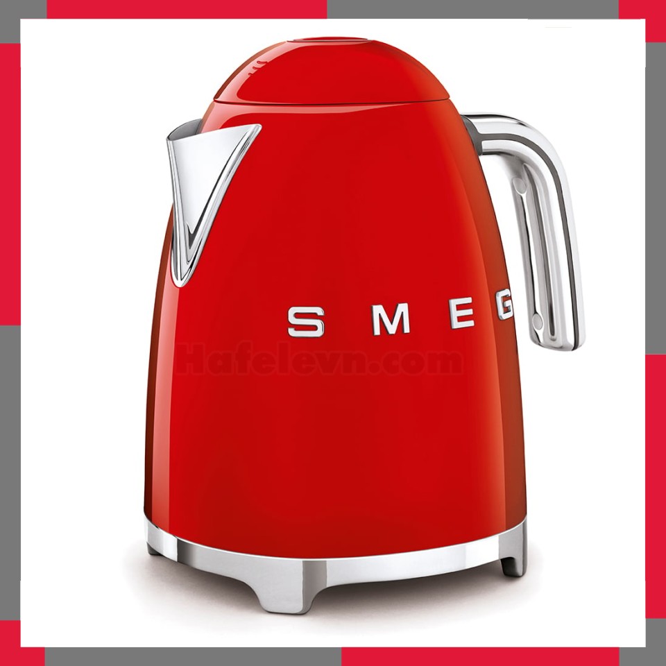 Ấm đun nước siêu tốc Smeg 50's retro Style KLF03RD