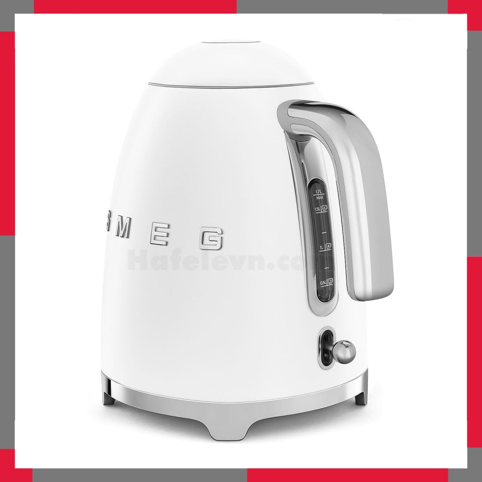Ấm đun nước siêu tốc Smeg 50's Retro Style KLF03WHMEU