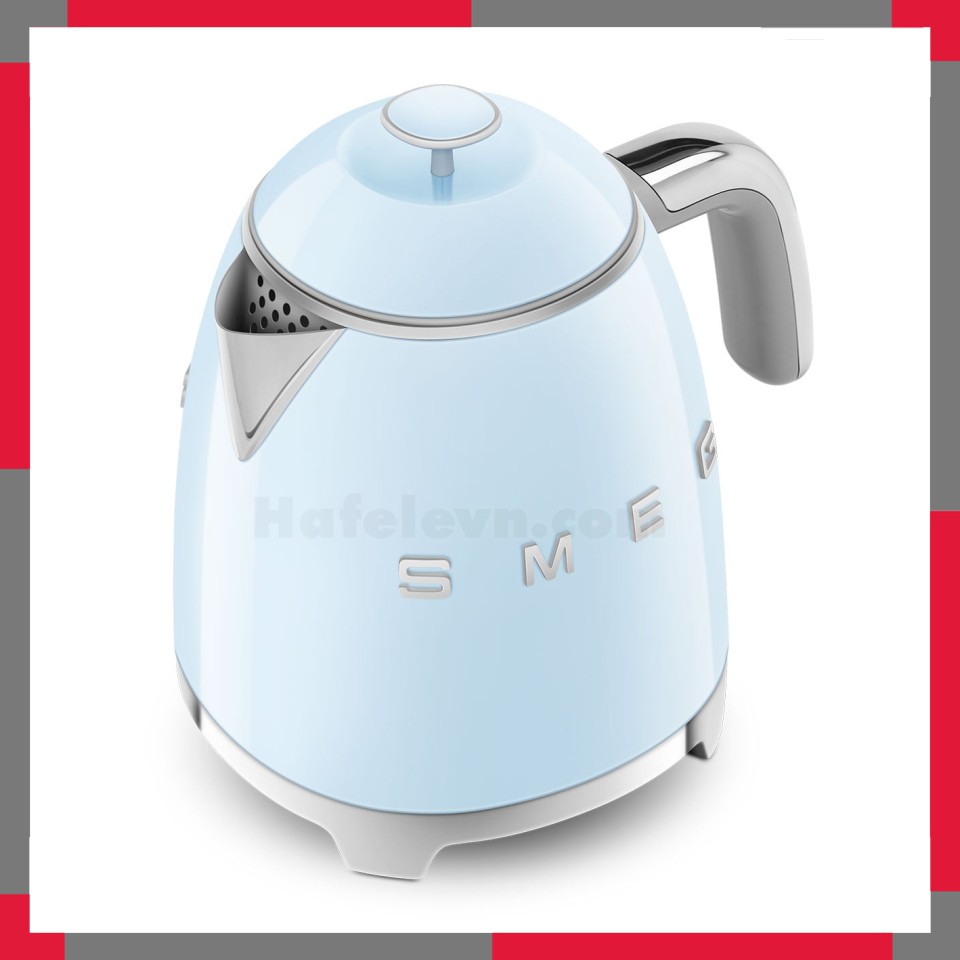 Ấm đun siêu tốc mini hiệu Smeg model KLF05PBEU màu xanh blue