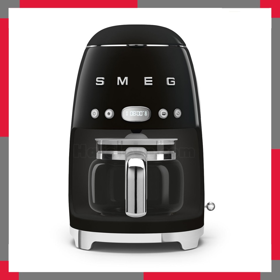 Ấm pha cà phê Smeg 50's Style DCF02BL