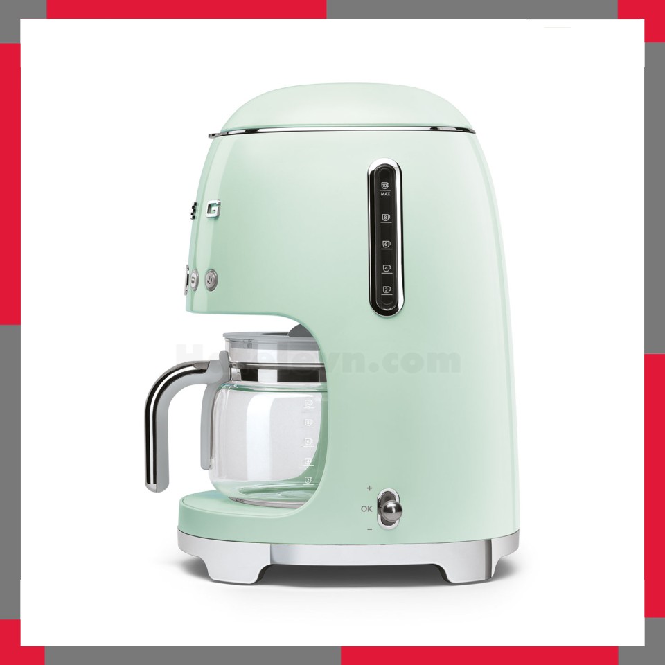 Ấm pha cà phê Smeg 50's Style DCF02PG