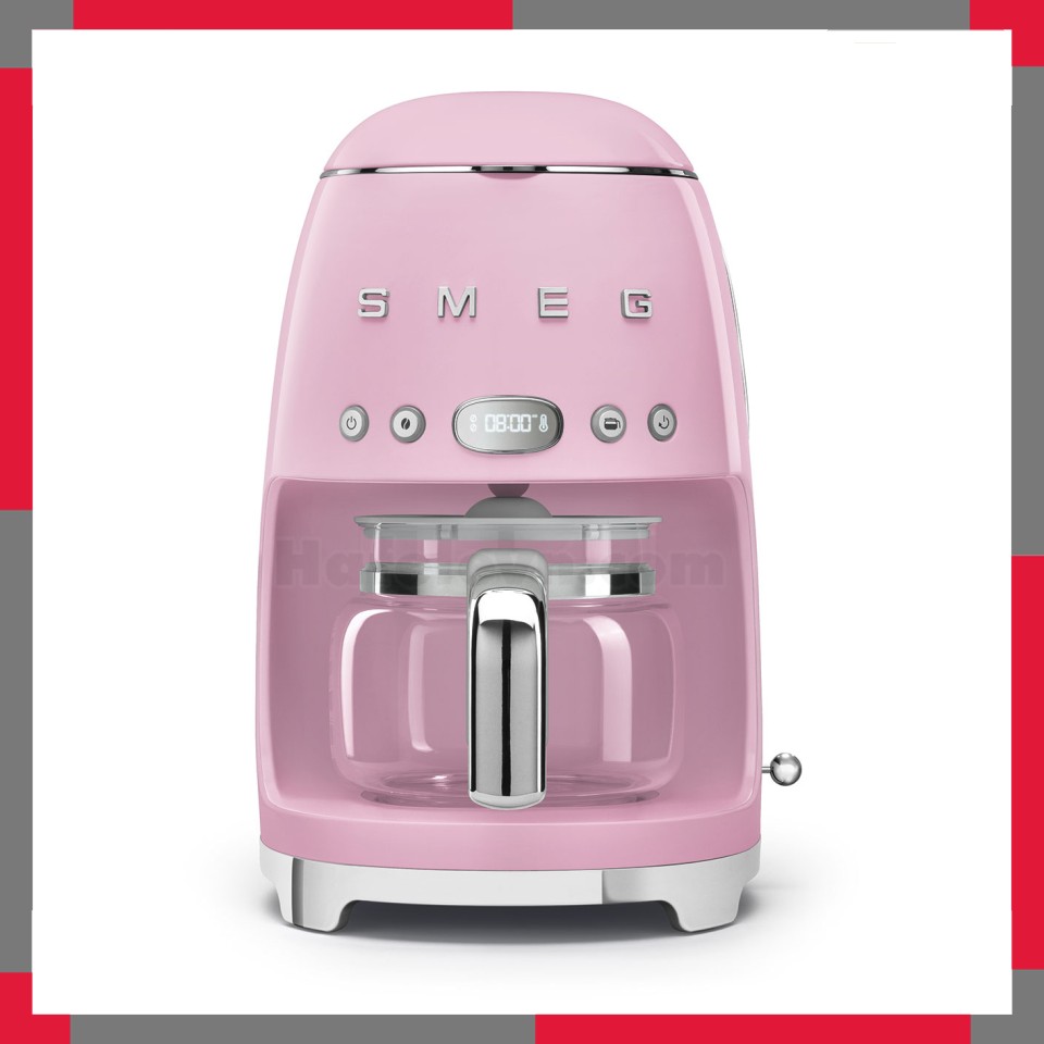 Ấm pha cà phê Smeg 50's Style DCF02PK