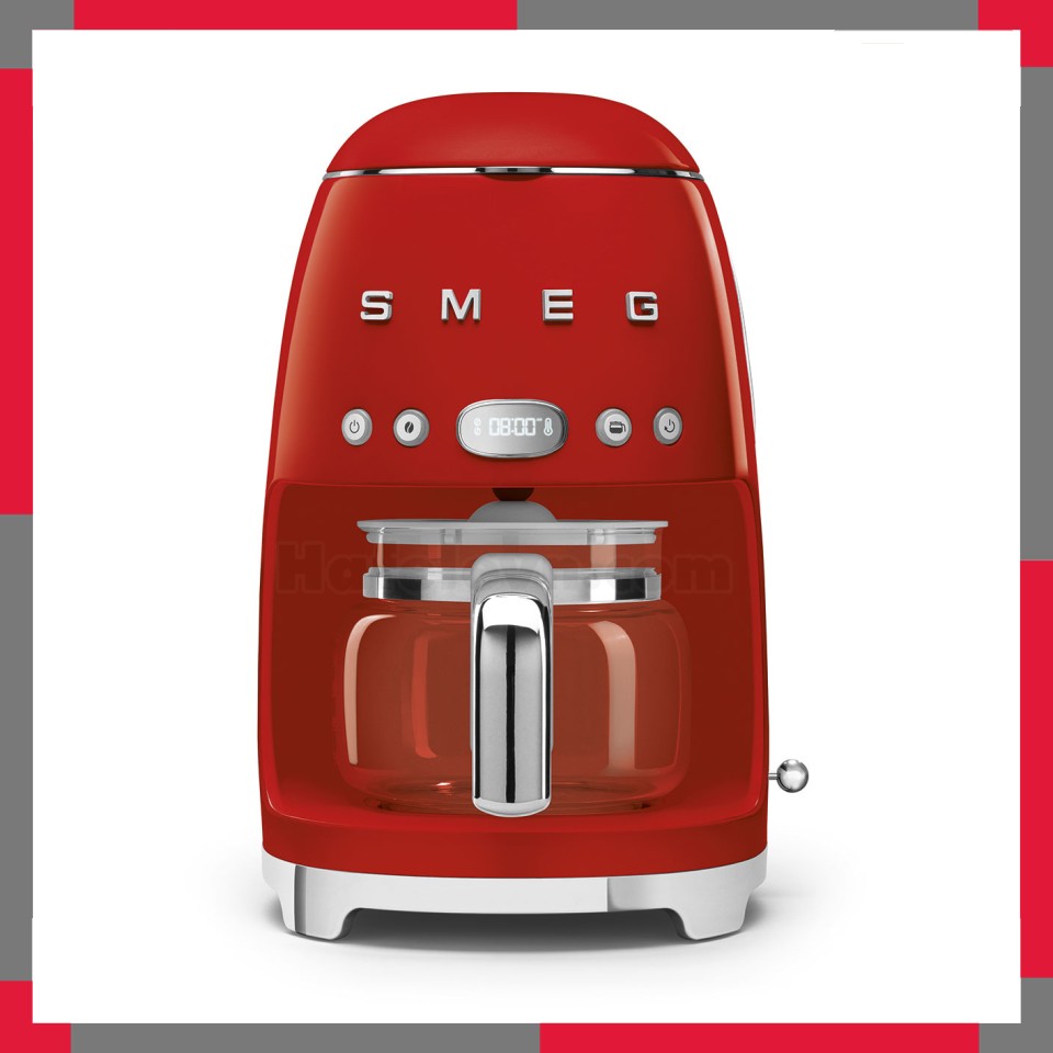 Ấm pha cà phê Smeg 50's Style DCF02RD