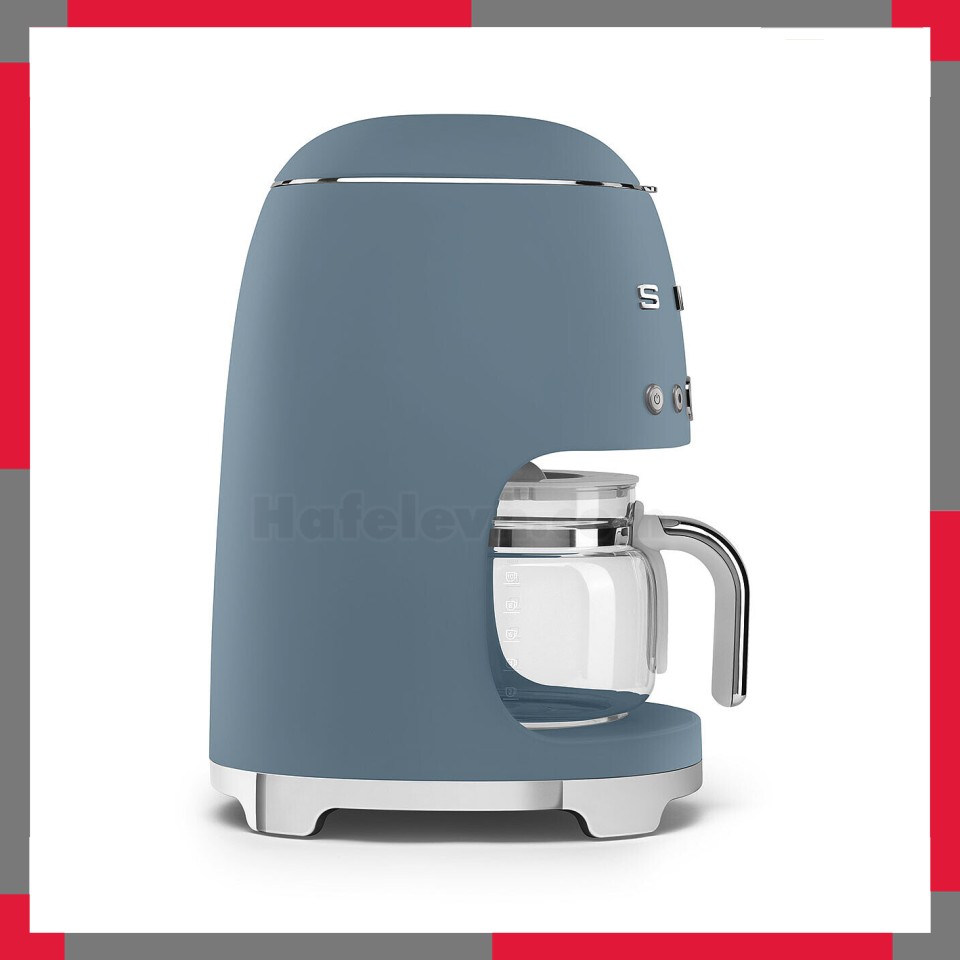 Ấm pha cà phê Smeg 50's Style DCF02SBMEU