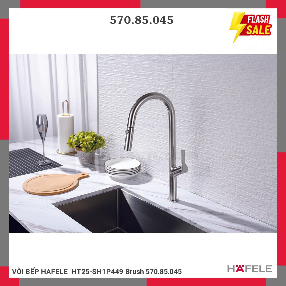 VÒI BẾP HAFELE HT25-SH1P449 Brush 570.85.045