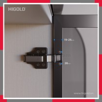 Bản lề lắp nhanh cửa khung nhôm lắp nhanh Series G HiGold 813375