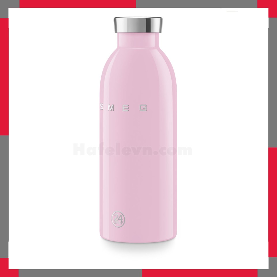 Bình giữ nhiệt SMEG Clima 500ml - Màu hồng