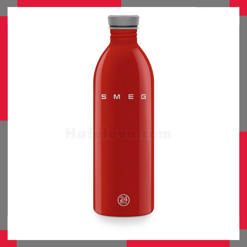 Bình nước SMEG Urban 1L - Màu đỏ
