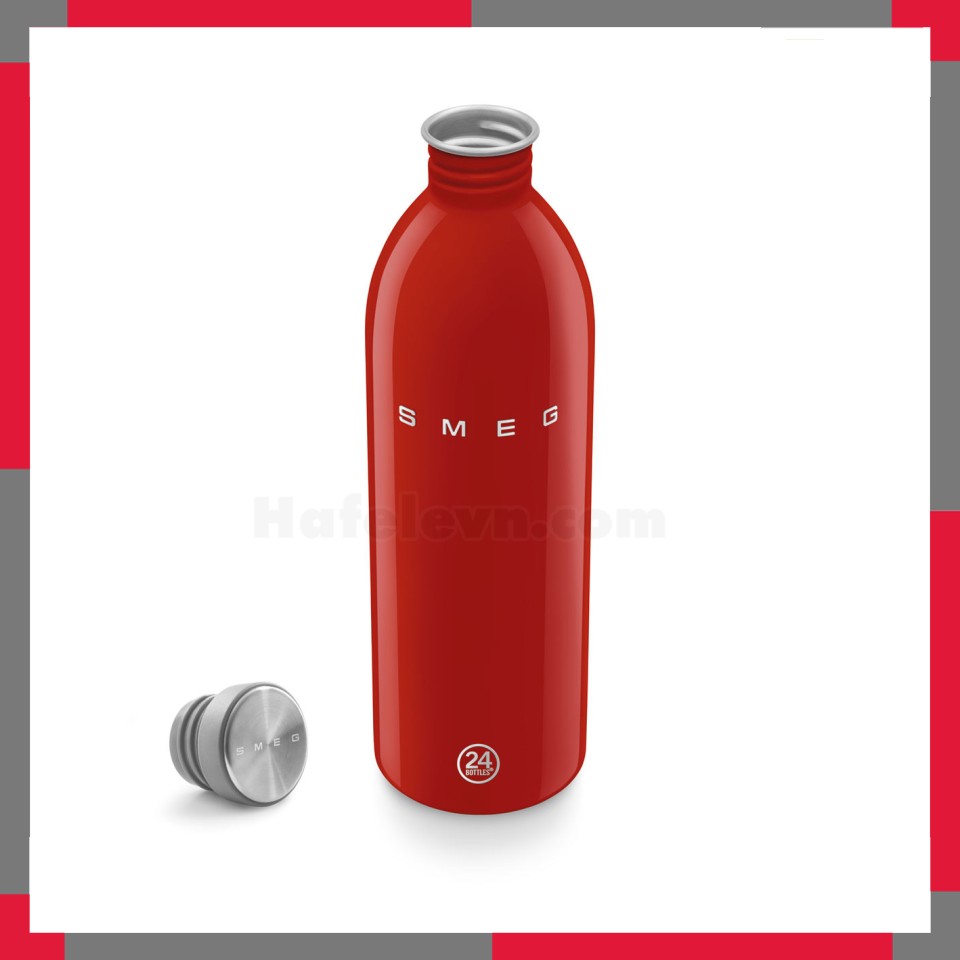 Bình nước SMEG Urban 1L - Màu đỏ