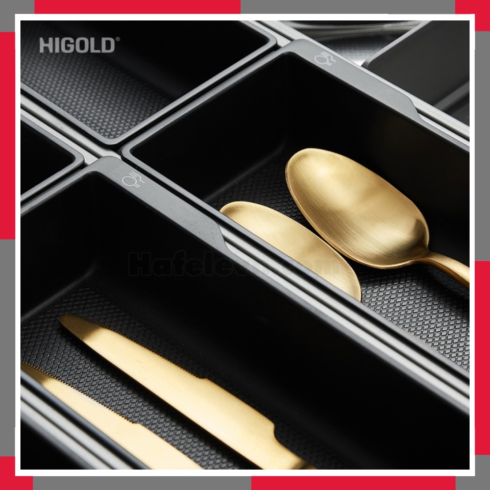 Hệ khay chia ngăn kéo nhôm hàng không cao cấp JR HiGold 301092