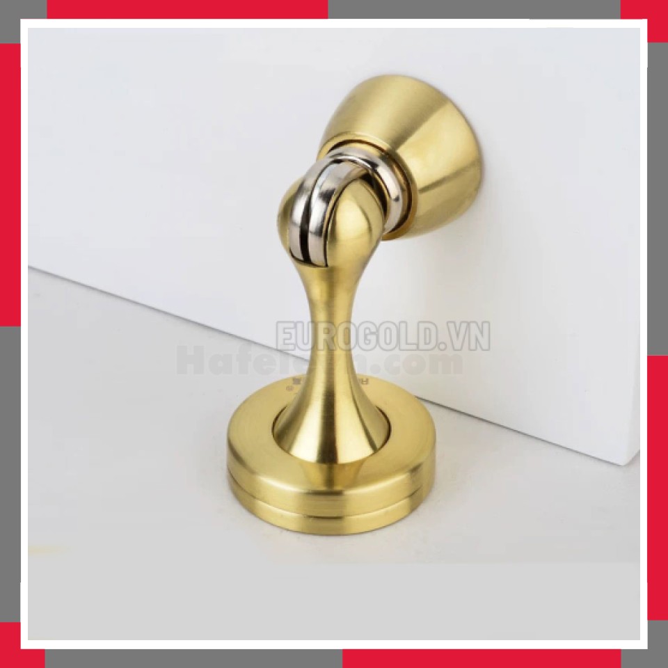 Hít Chốt Chặn Cửa Hợp Kim Mạ Vàng EuroGold 24k
