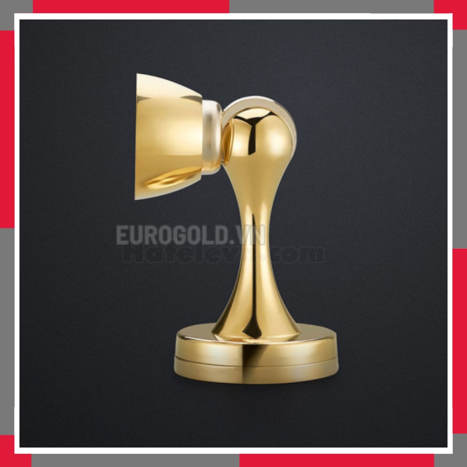 Hít Chốt Chặn Cửa Hợp Kim Mạ Vàng EuroGold 24k