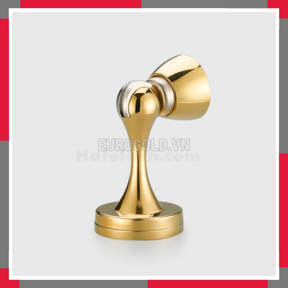 Hít Chốt Chặn Cửa Hợp Kim Mạ Vàng EuroGold 24k