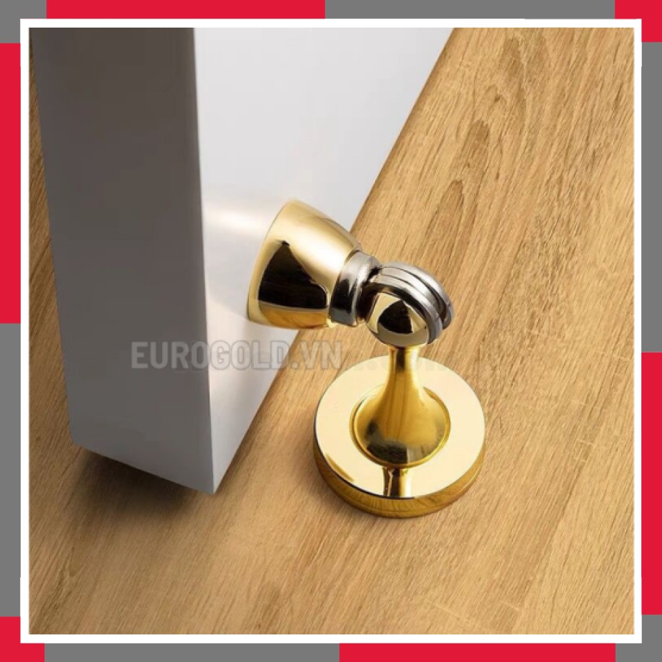 Hít Chốt Chặn Cửa Hợp Kim Mạ Vàng EuroGold 24k