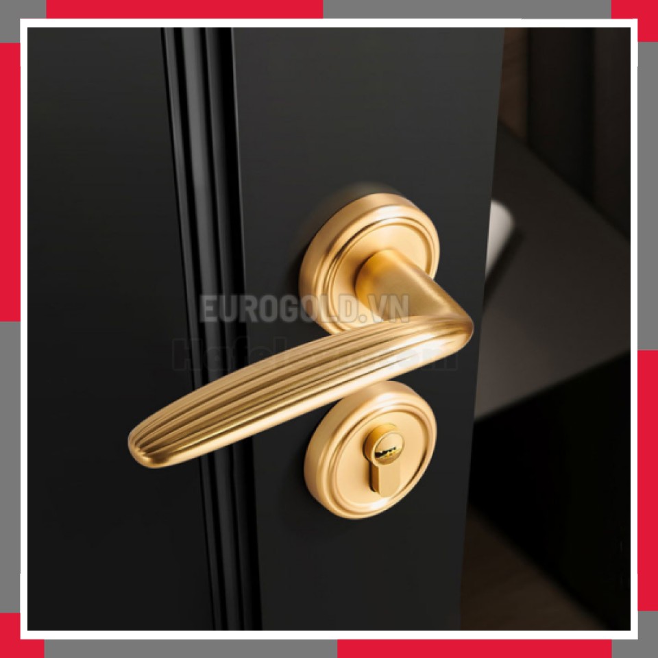 Khóa Cửa Phân Thể, Khóa Cửa đi Thông Phòng Hợp Kim Cao Cấp EuroGold BH72F356
