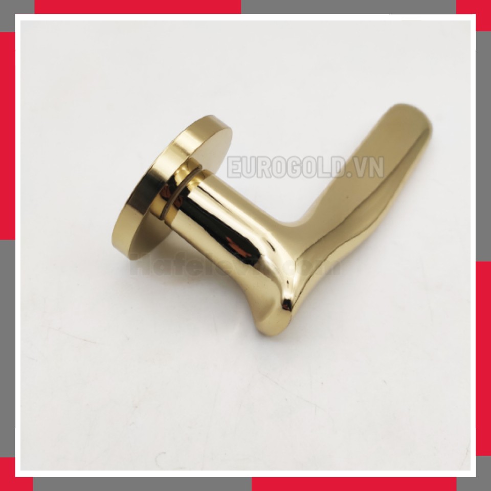 Khóa Cửa Phân Thể, Khóa Cửa đi Thông Phòng Hợp Kim Cao Cấp Mạ Pvd Vàng Bóng EuroGold 72F68