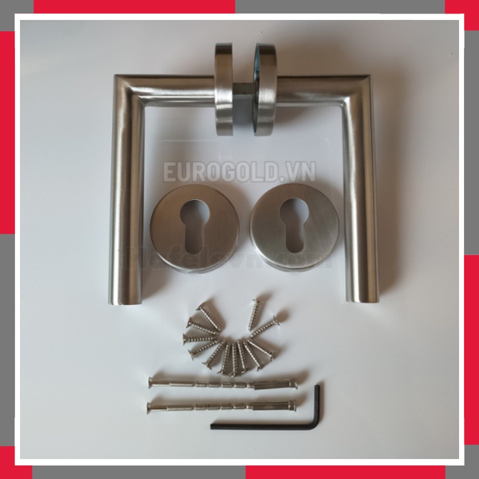 Khóa Cửa Phân Thể, Khóa Cửa đi Thông Phòng Inox EuroGold SUS304