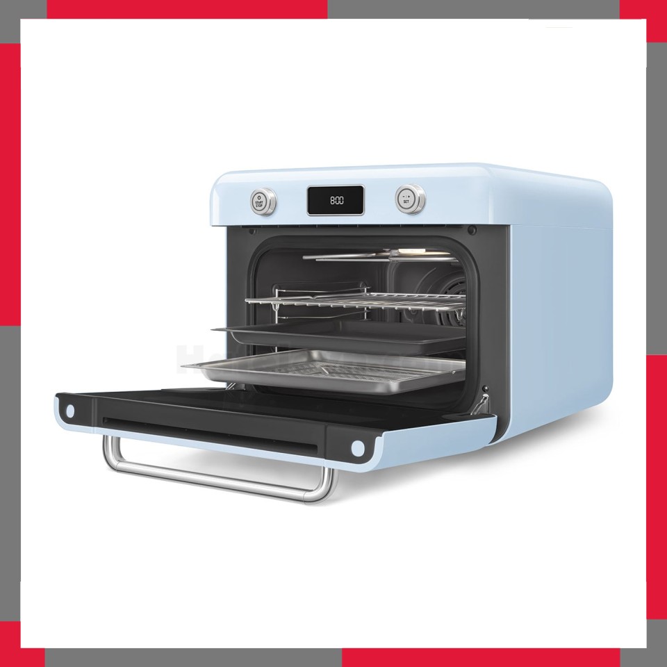 Lò nướng đa năng Smeg 50's Retro Style COF01PB
