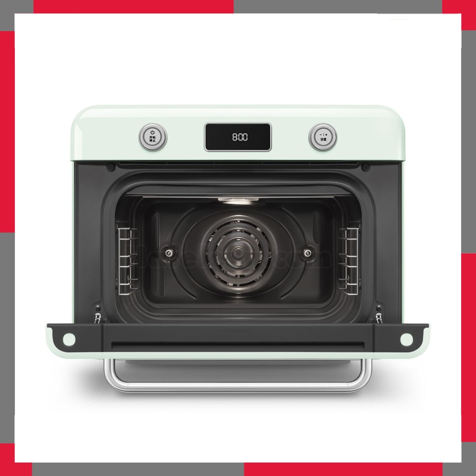 Lò nướng kèm hấp Smeg 50's Retro Style COF01PG