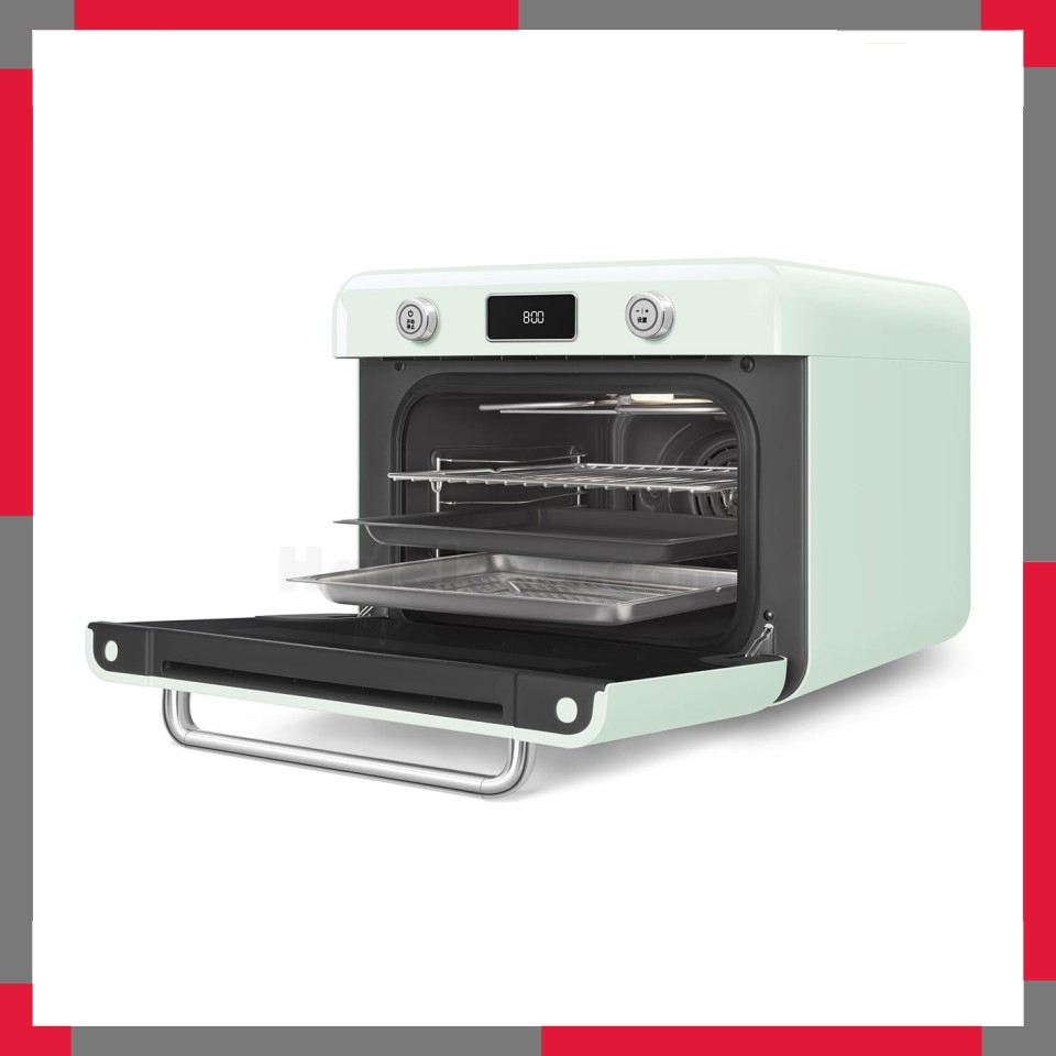 Lò nướng kèm hấp Smeg 50's Retro Style COF01PG
