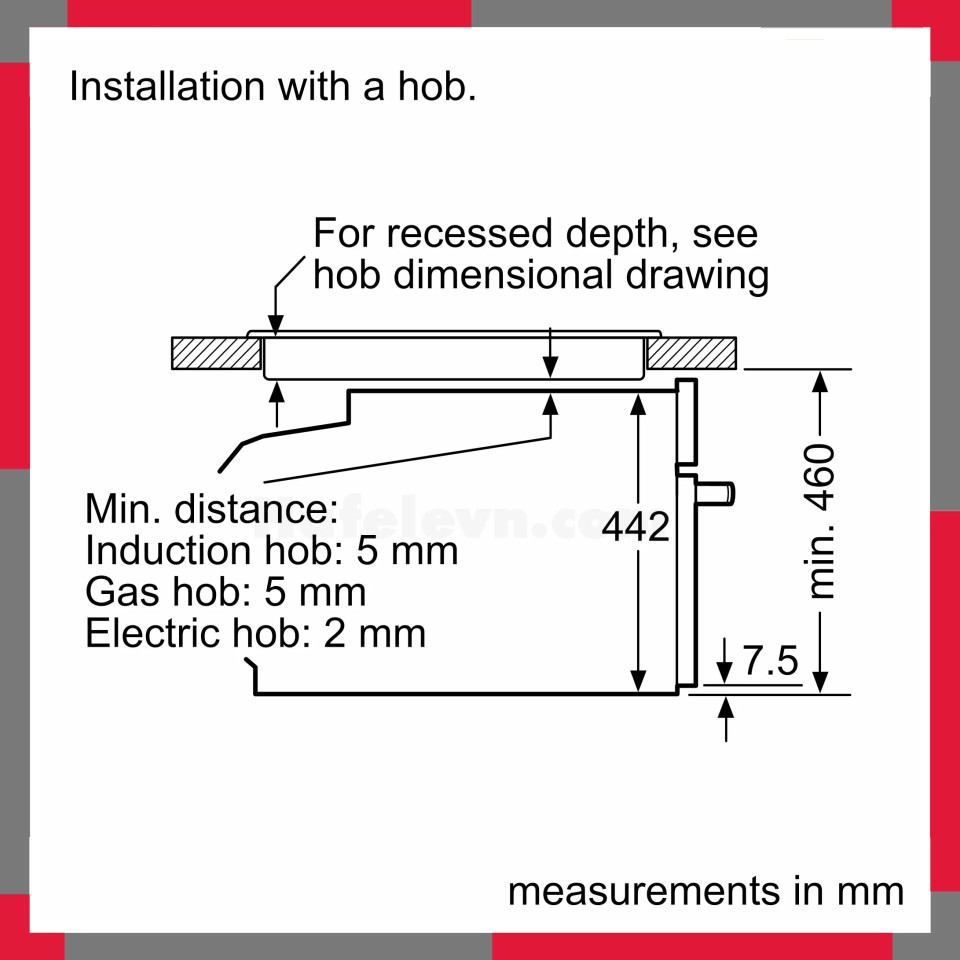 Lò nướng nhỏ gọn Bosch CMG7361B1 Serie 8