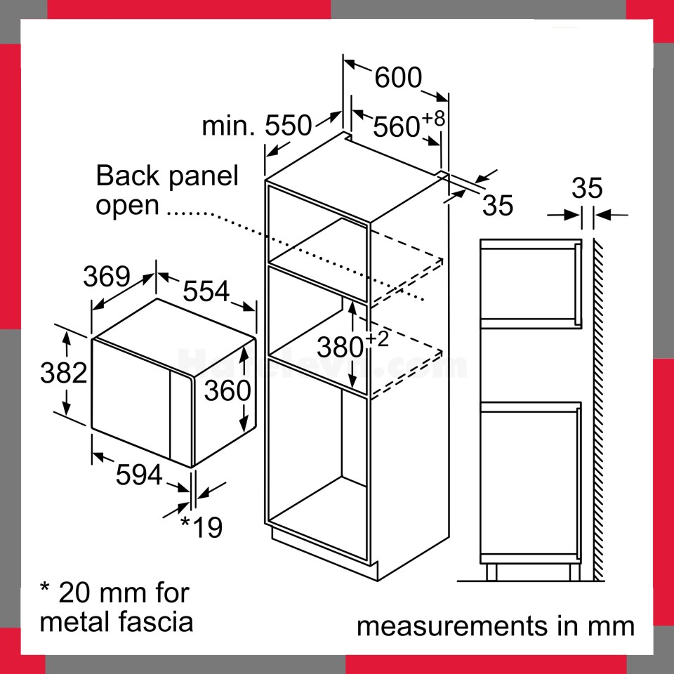Lò vi sóng âm tủ Bosch BEL554MS0B Serie 6
