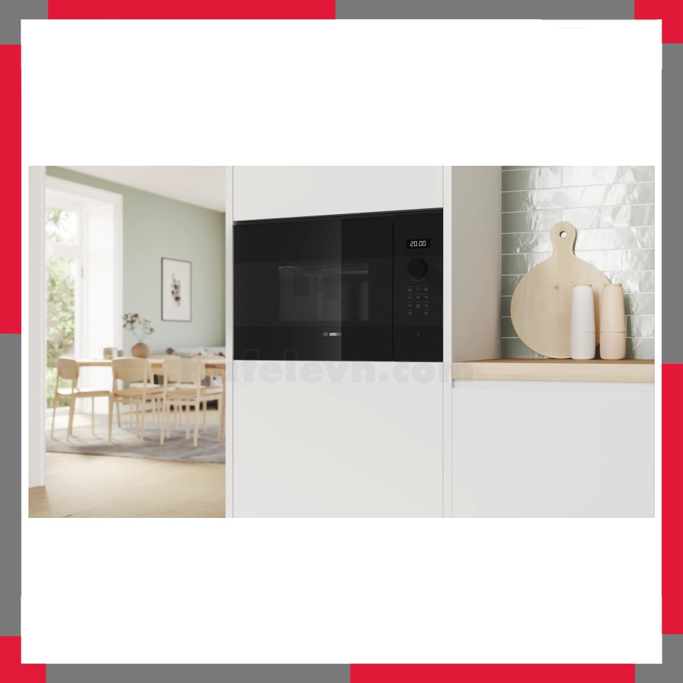 Lò vi sóng âm tủ Bosch BFL524MB2 Serie 4