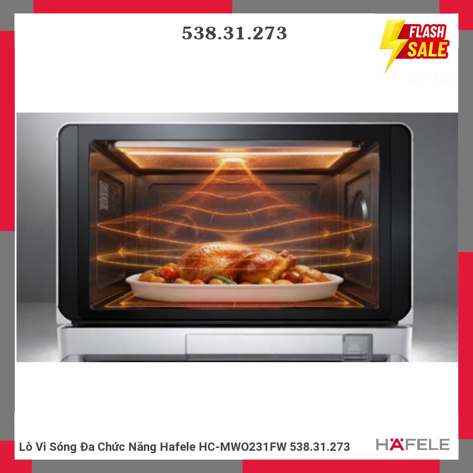 Lò Vi Sóng Đa Chức Năng Hafele HC-MWO231FW 538.31.273