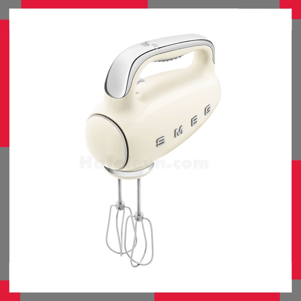 Máy đánh trứng cầm tay Smeg 50's Style HMF01CR