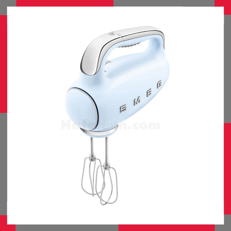 Máy đánh trứng cầm tay Smeg 50's Style HMF01PB