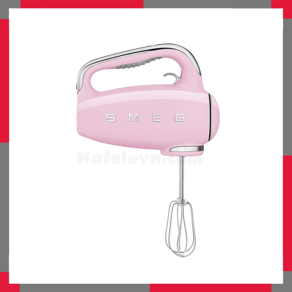 Máy đánh trứng cầm tay Smeg 50's Style HMF01PK