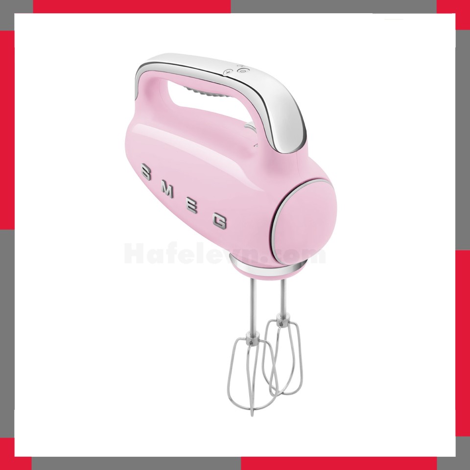 Máy đánh trứng cầm tay Smeg 50's Style HMF01PK