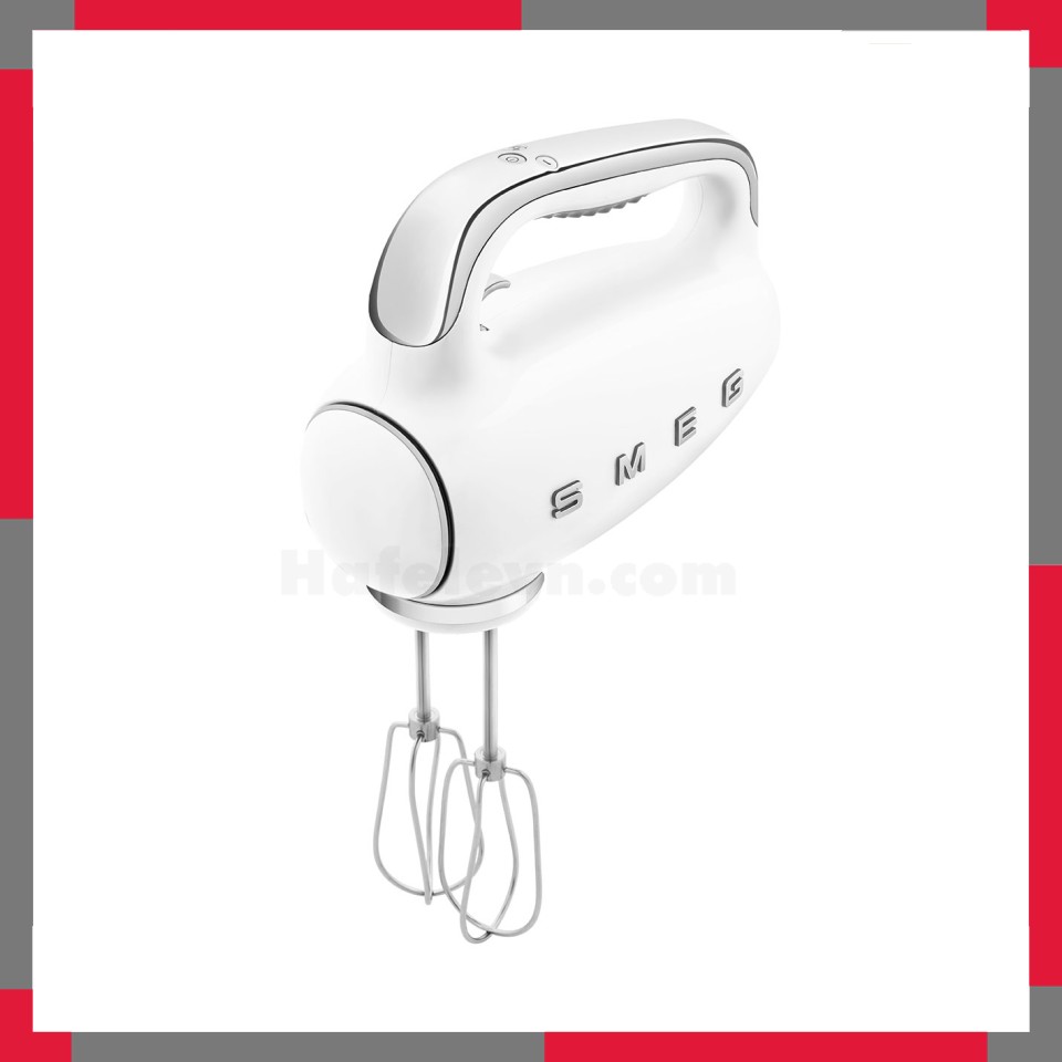 Máy đánh trứng cầm tay Smeg 50's Style HMF01WH