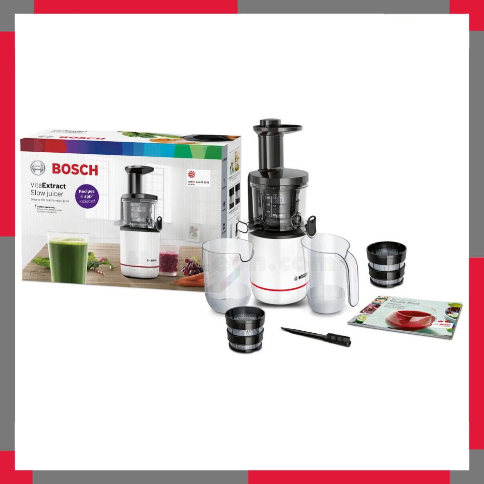 Máy ép trái cây rau củ tươi Bosch MESM500W