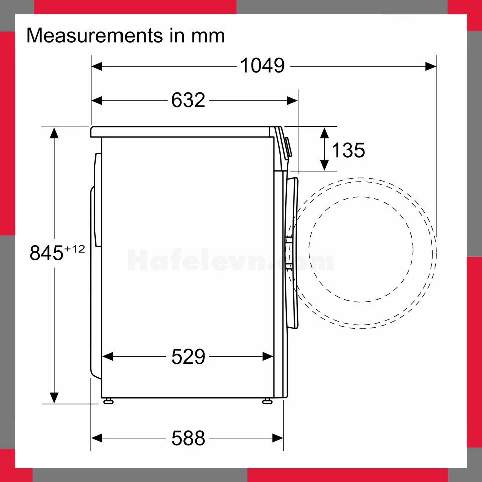Máy giặt Bosch Serie 4, 6, 8 chính hãng, giá tốt Bosch WGA25400SG Serie 4