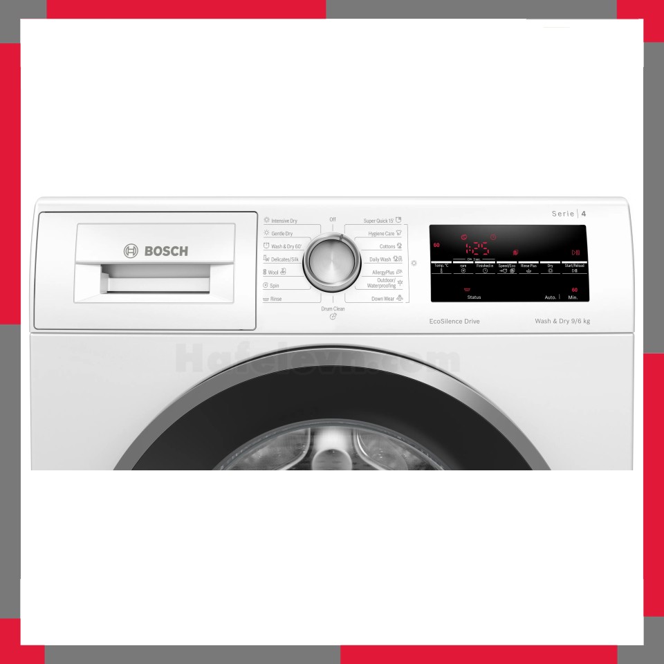 Máy giặt kết hợp sấy Bosch WNA14400SG Serie 4