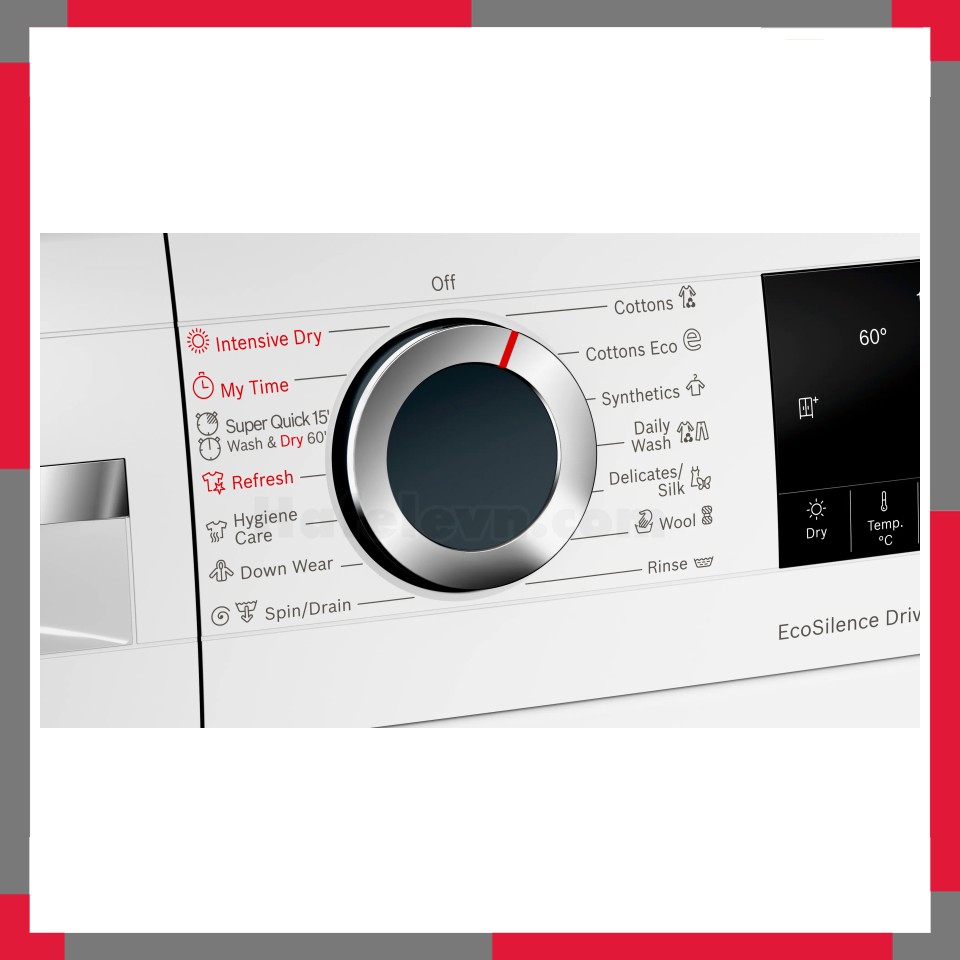 Máy giặt kết hợp sấy Bosch WNA254U0SG Serie 6