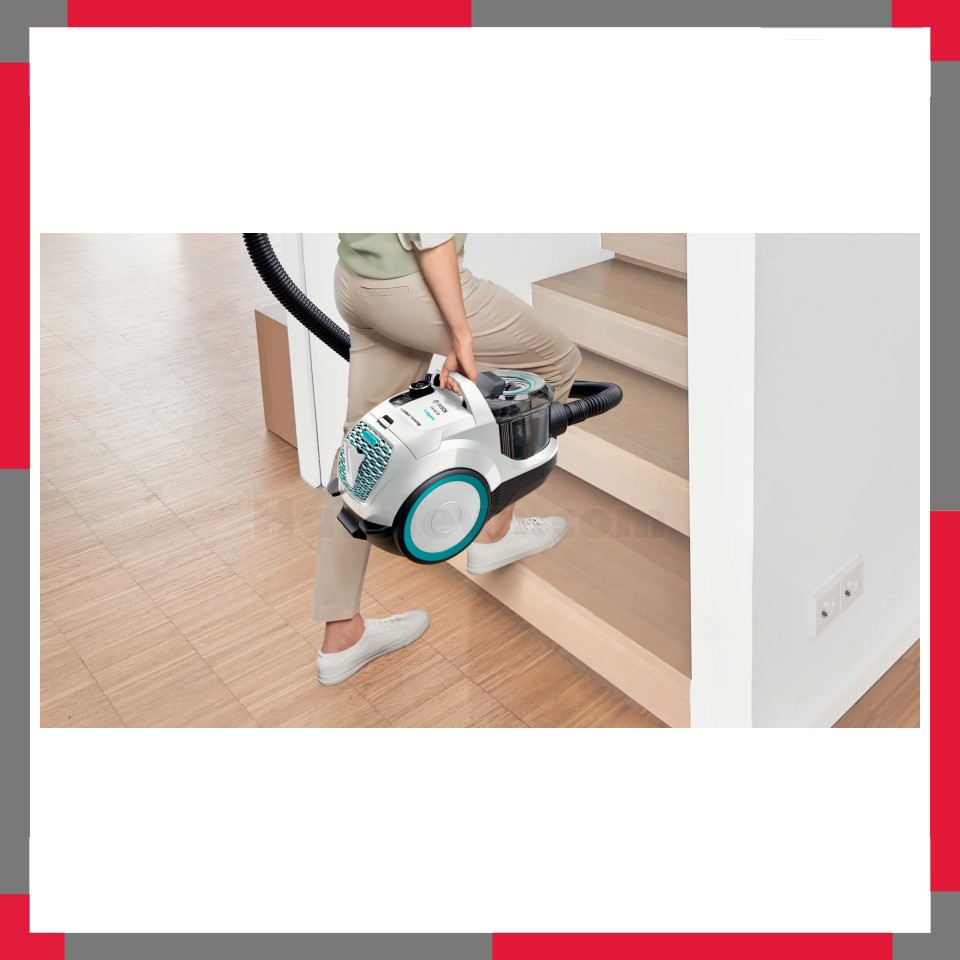 Máy hút bụi canister không túi Bosch BGS21WHYG Serie 4