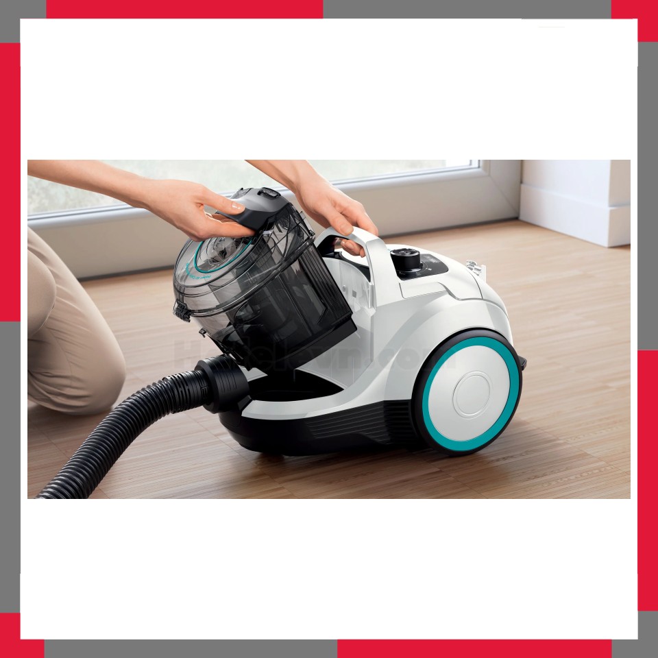 Máy hút bụi canister không túi Bosch BGS21WHYG Serie 4