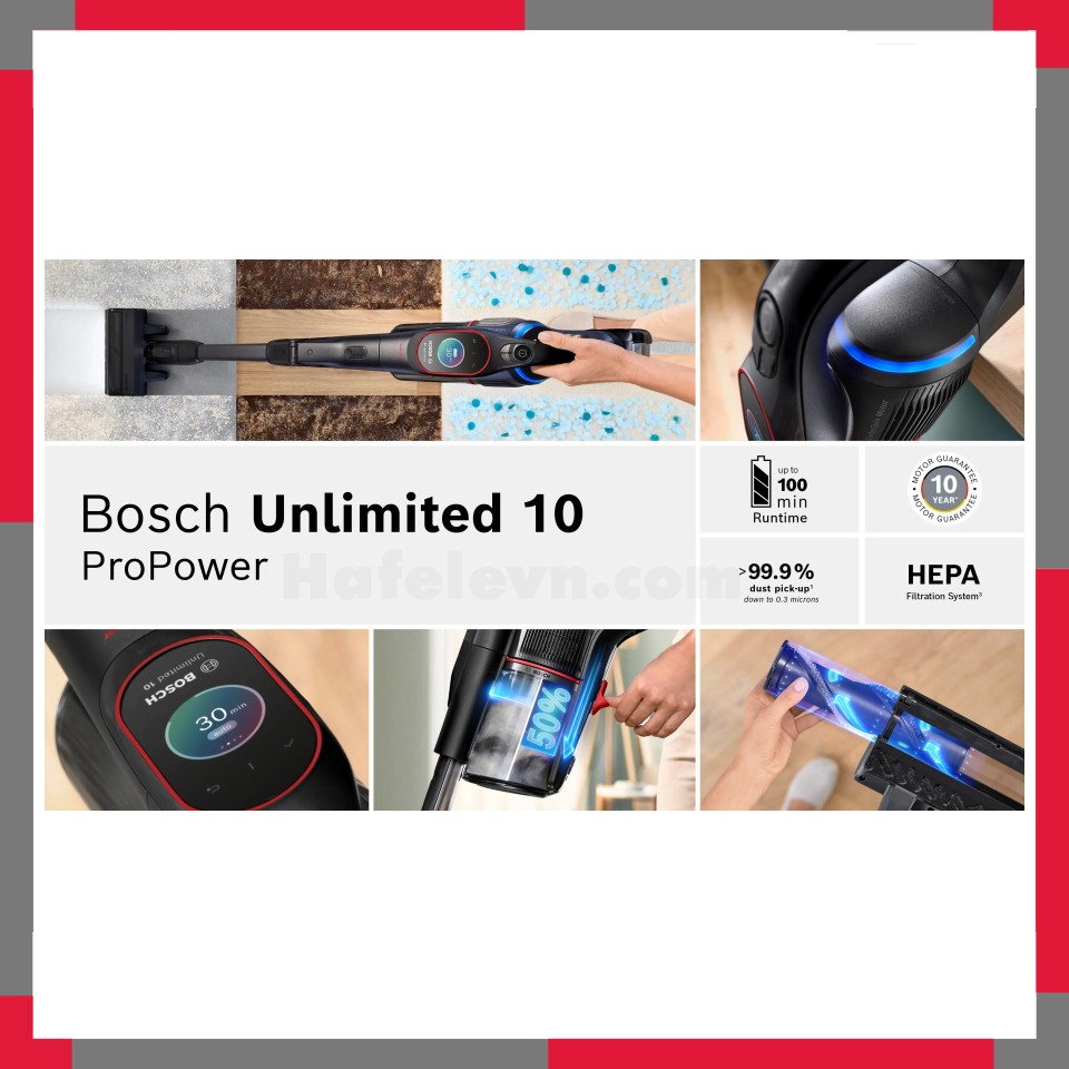 Máy hút bụi không dây Bosch BCS1051POW