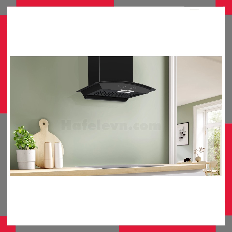 Máy hút mùi áp tường Bosch DWA68IJ60I Serie 4