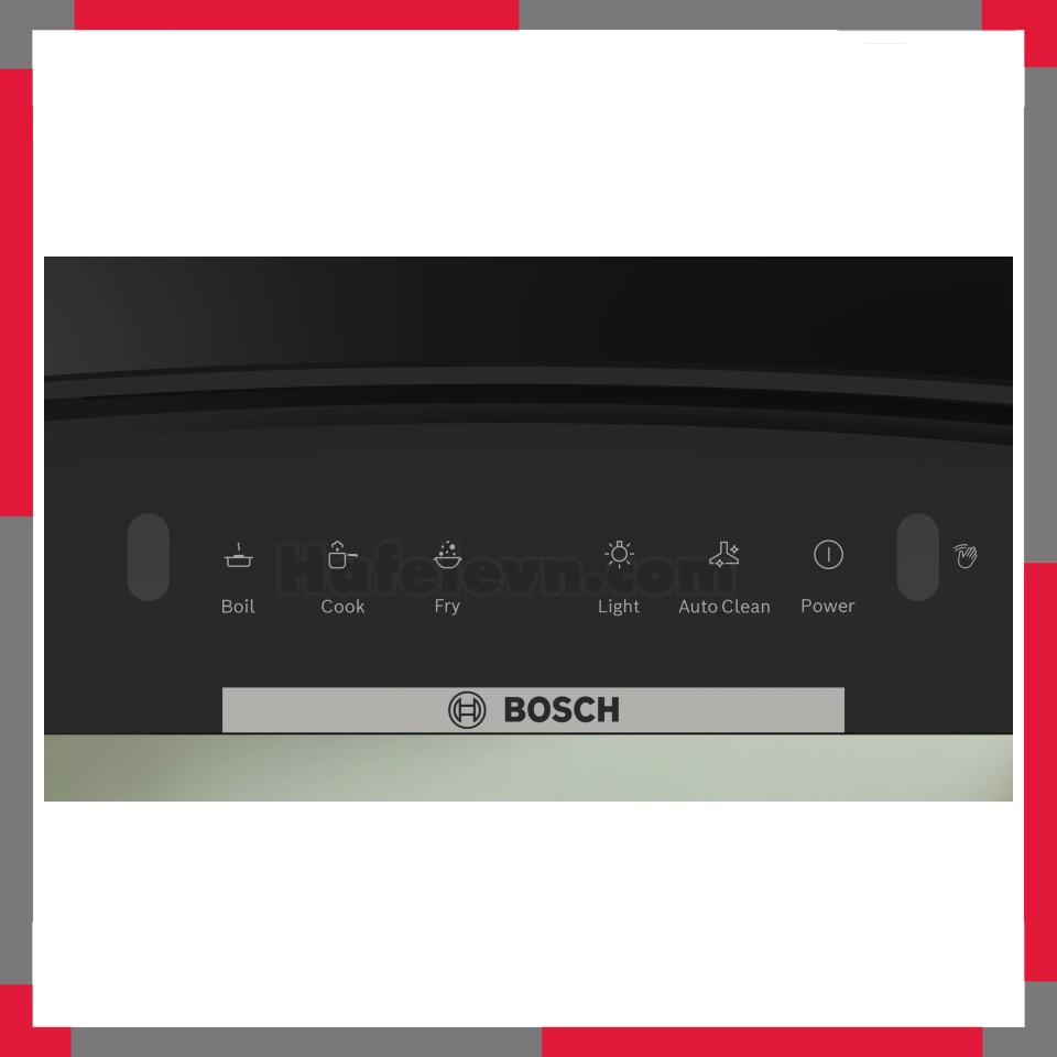 Máy hút mùi áp tường Bosch DWA68IJ60I Serie 4