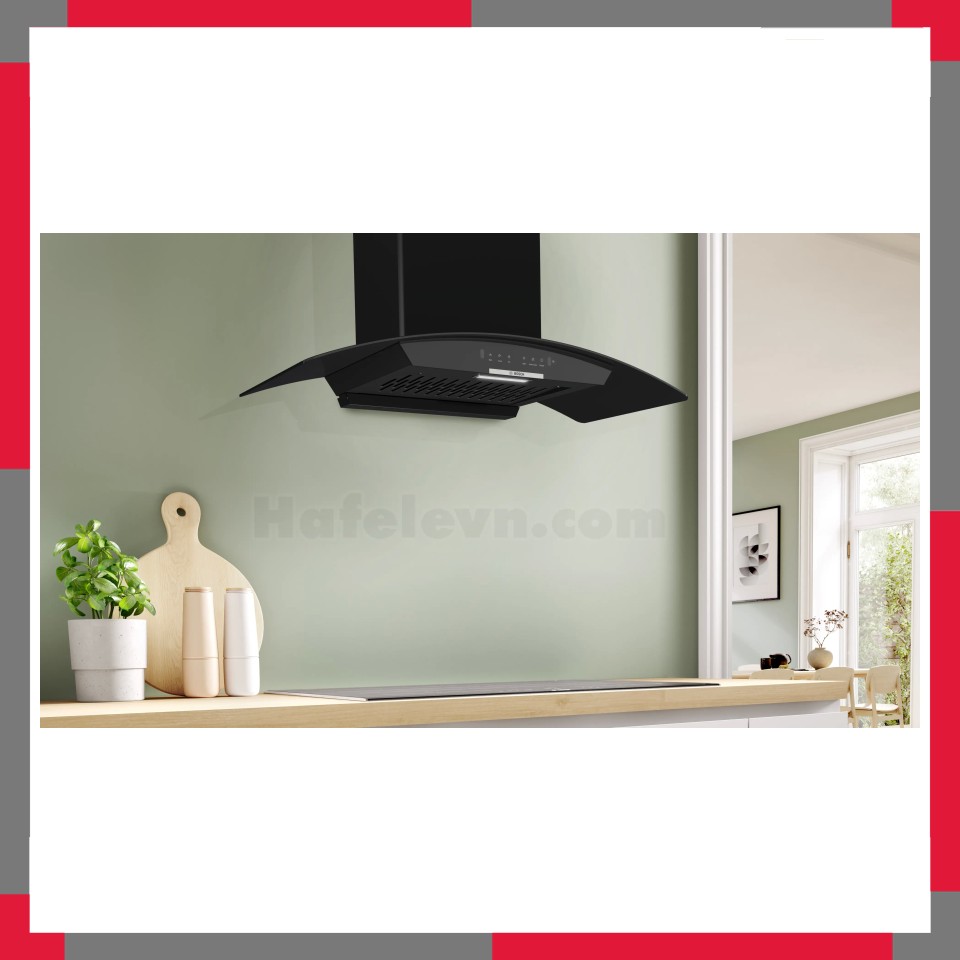 Máy hút mùi áp tường Bosch DWA98IJ60I Serie 4