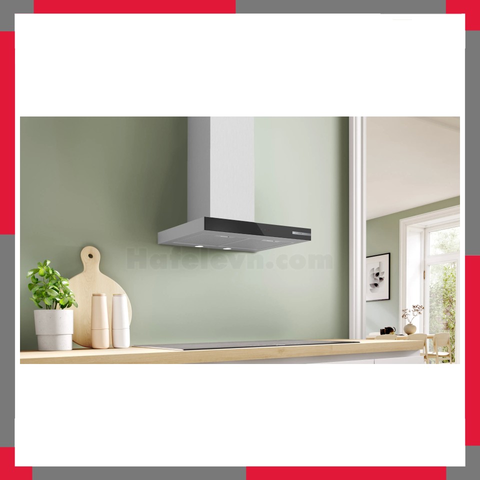 Máy hút mùi áp tường Bosch DWB67BK61T Series 4