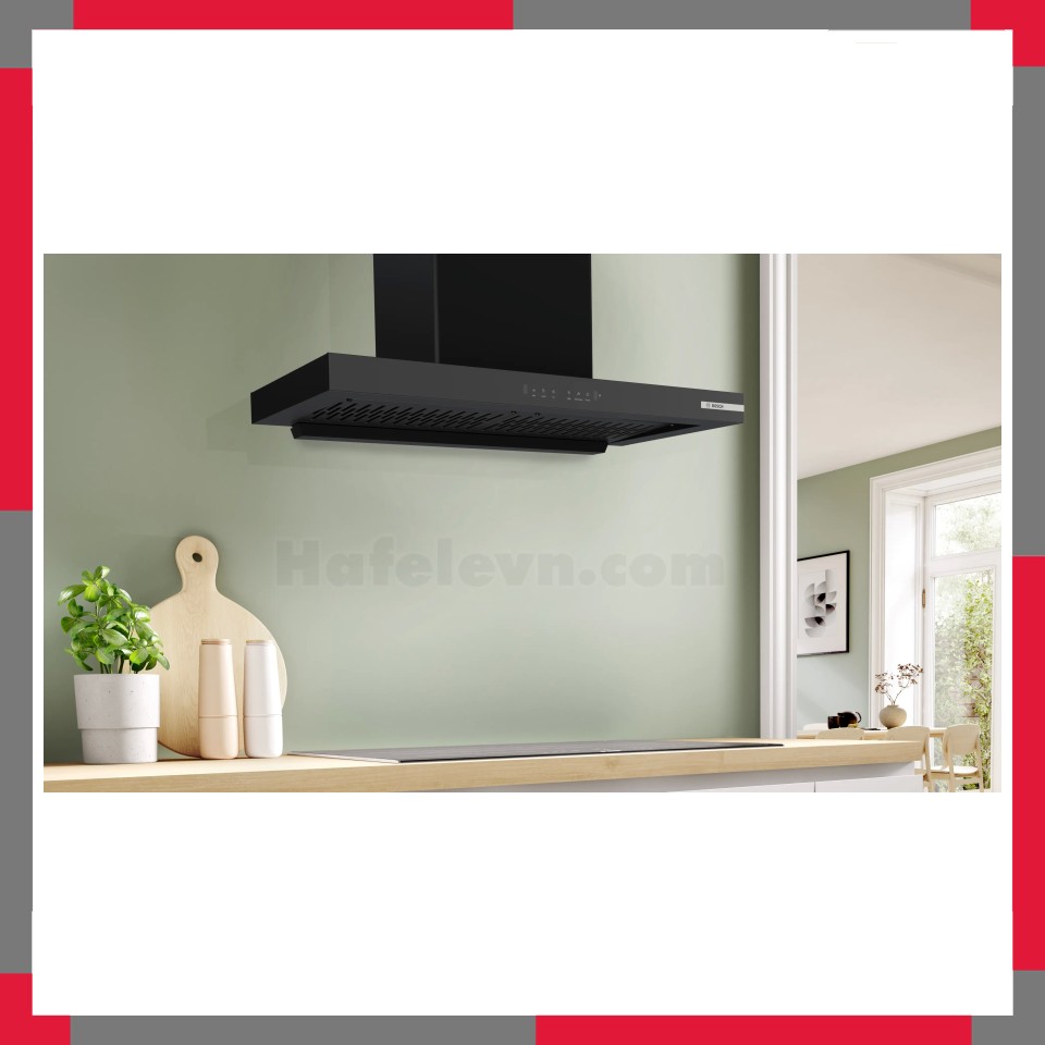 Máy hút mùi áp tường Bosch DWB98IJ60I Serie 4