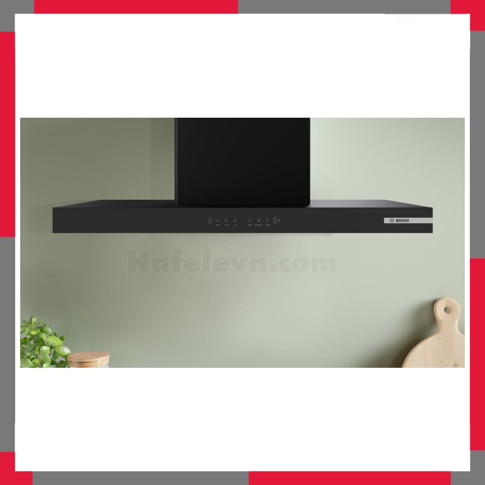 Máy hút mùi áp tường Bosch DWB98IJ60I Serie 4